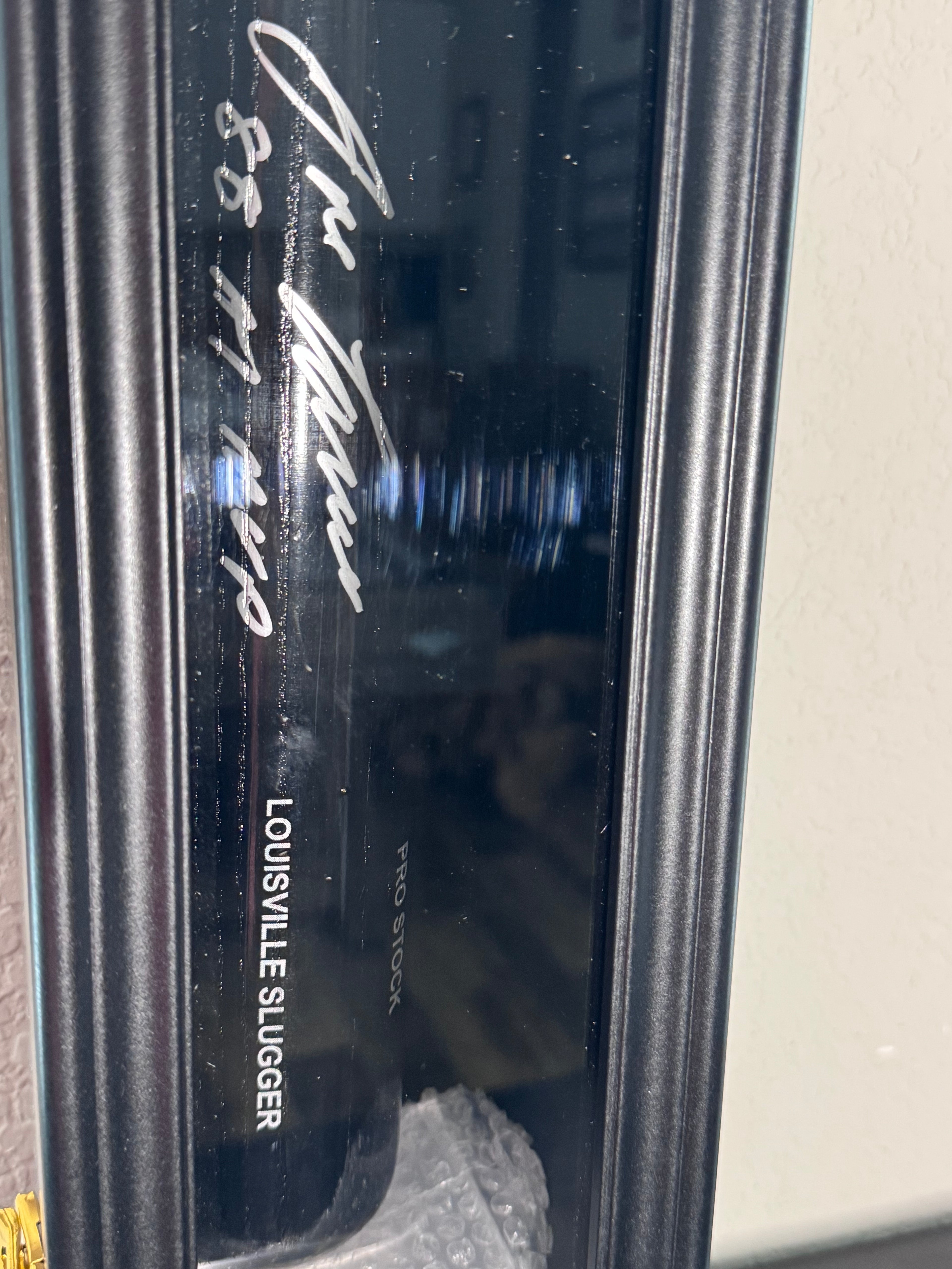 Jose Canseco Signed Louisville Slugger Black Baseball Bat - SCHWARTZ COA