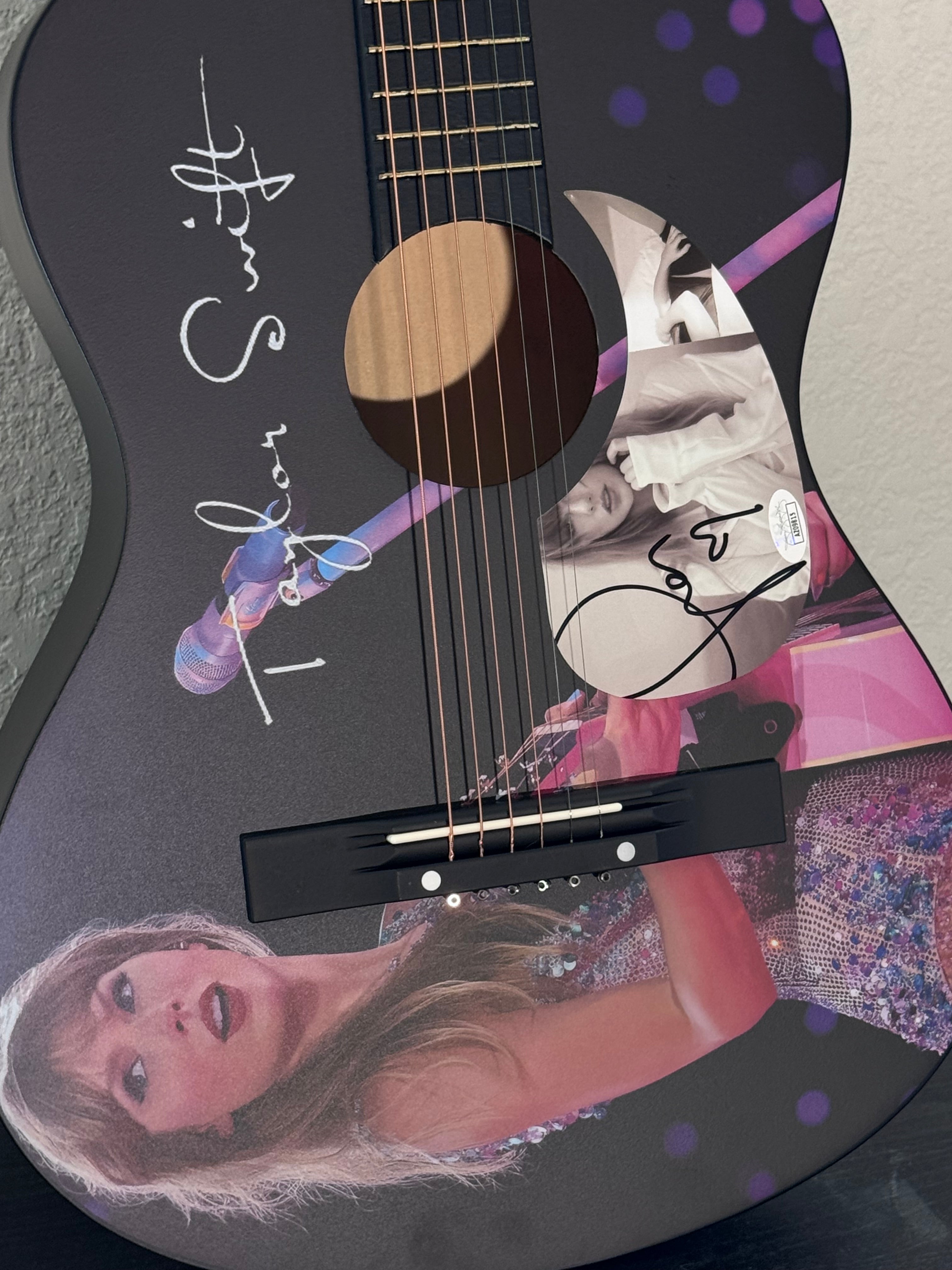 Taylor Swift 37" Acoustic Guitar Signed, JSA Certified