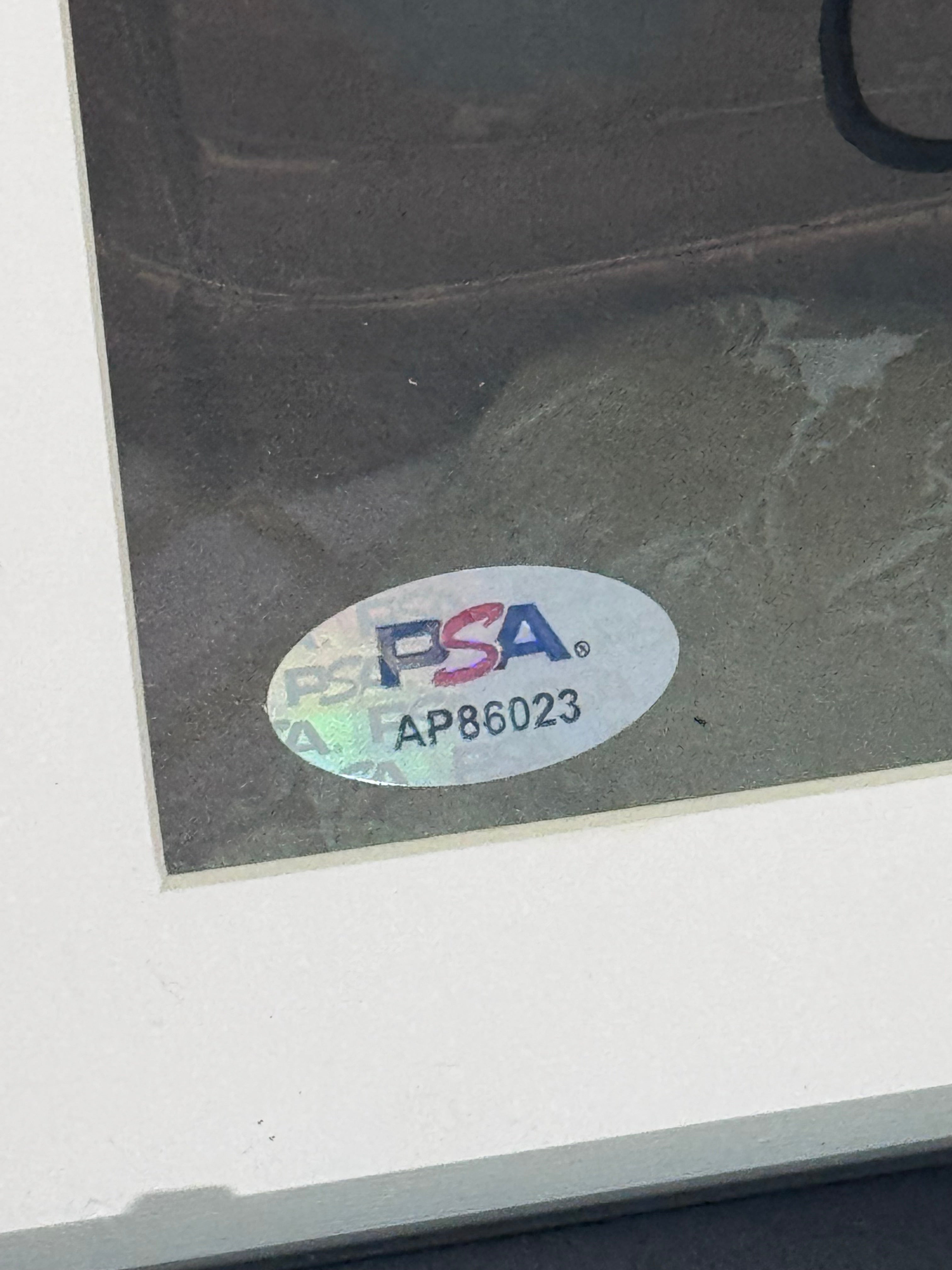 Taylor Swift Signed "The Life of a Showgirl" Custom Framed CD Display (PSA)