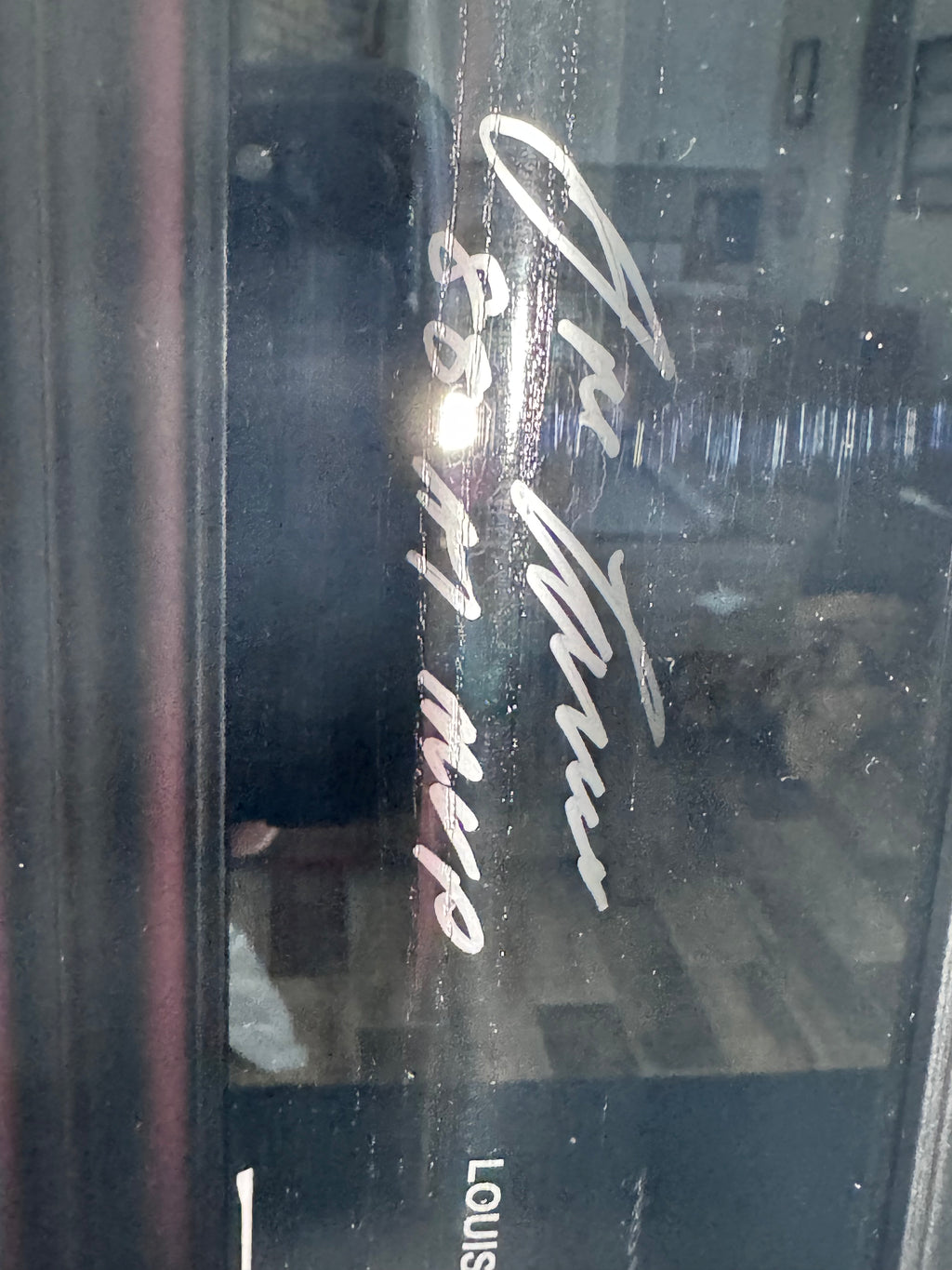 Jose Canseco Signed Louisville Slugger Black Baseball Bat - SCHWARTZ COA