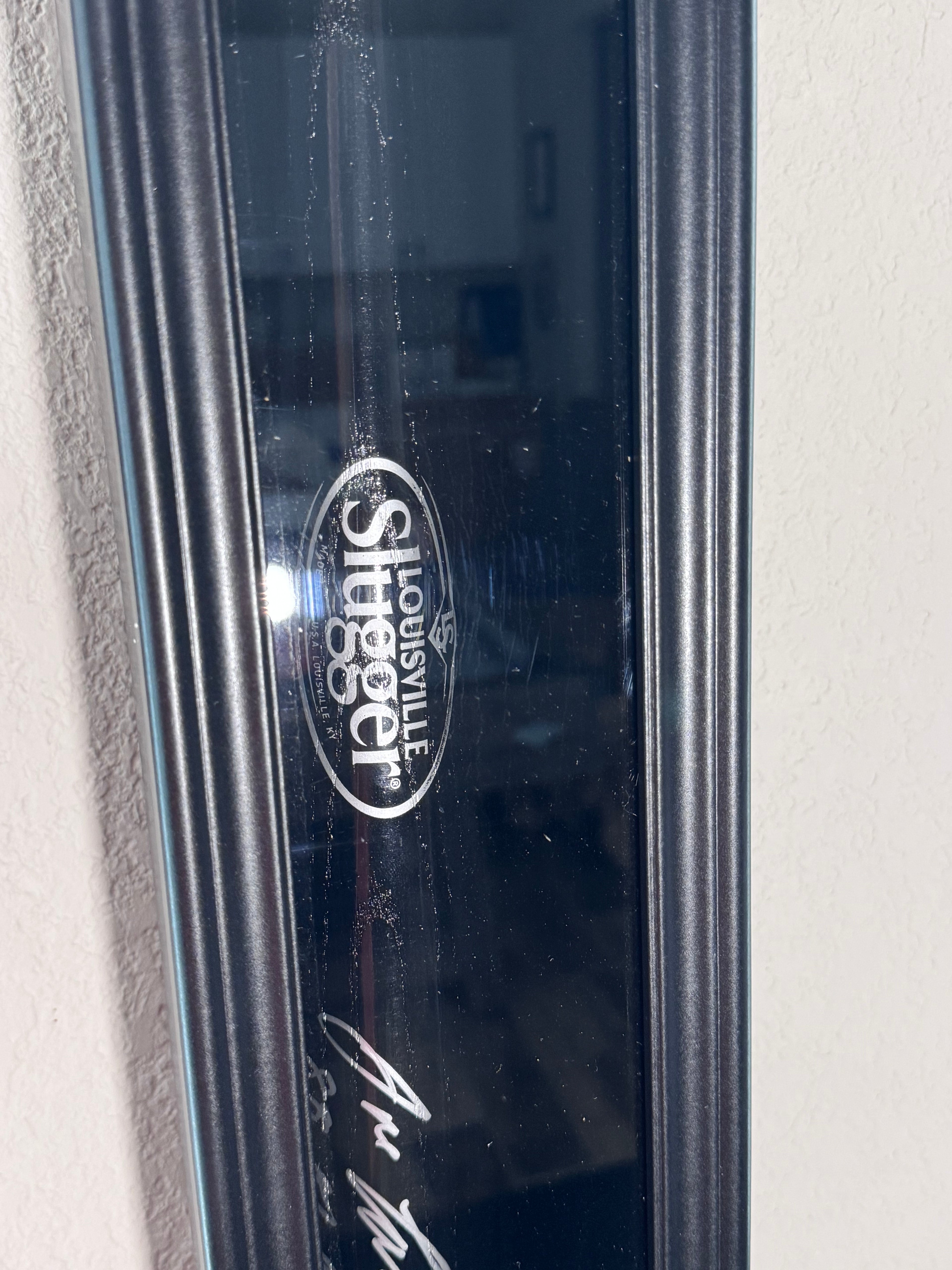 Jose Canseco Signed Louisville Slugger Black Baseball Bat - SCHWARTZ COA