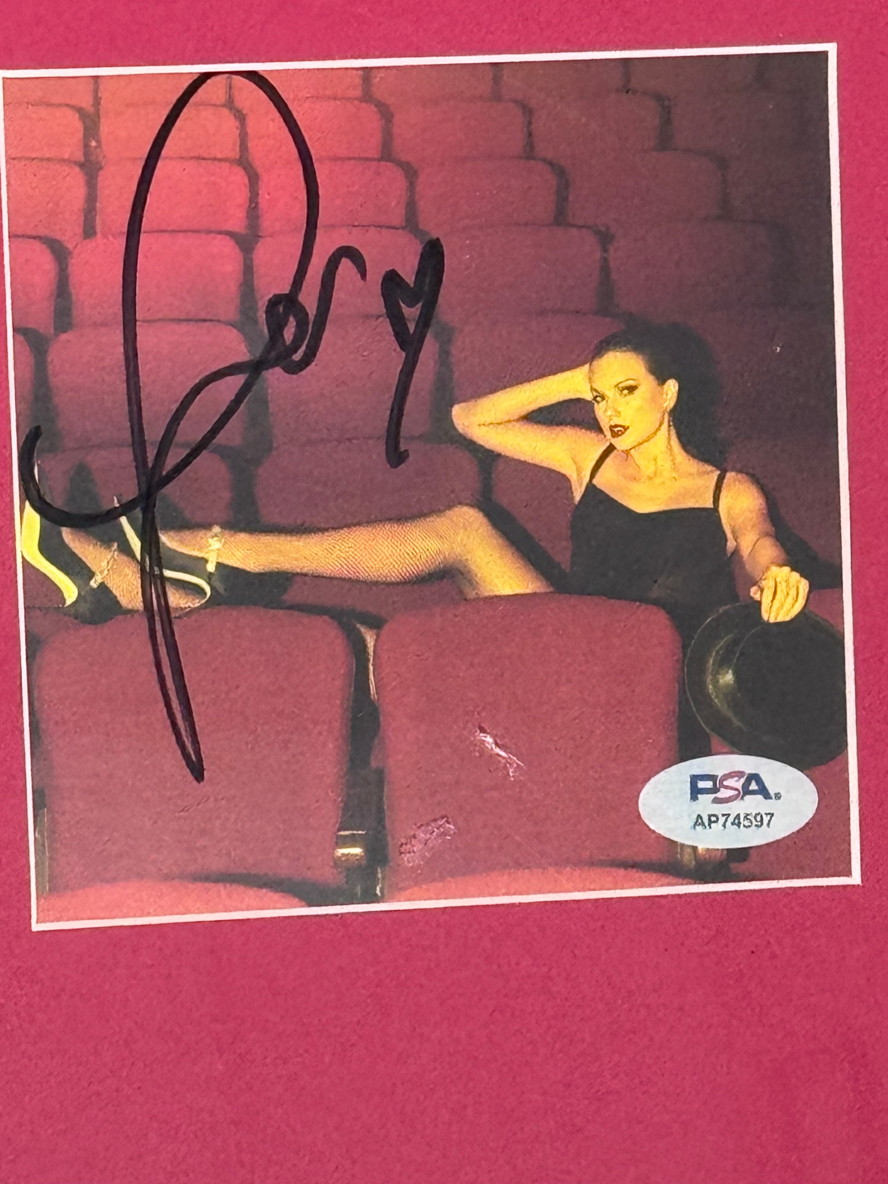 Taylor Swift Signed "The Life Of A Showgirl" Framed With Disc & Case (PSA)