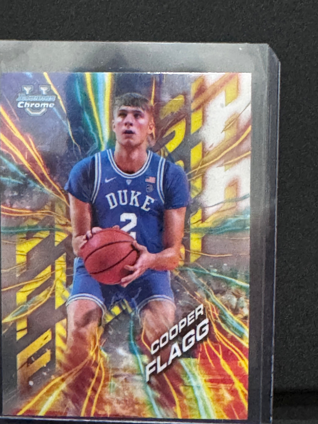 2024-25 Bowman University Chrome - Flash Cooper Flagg #FL-1 (RC)