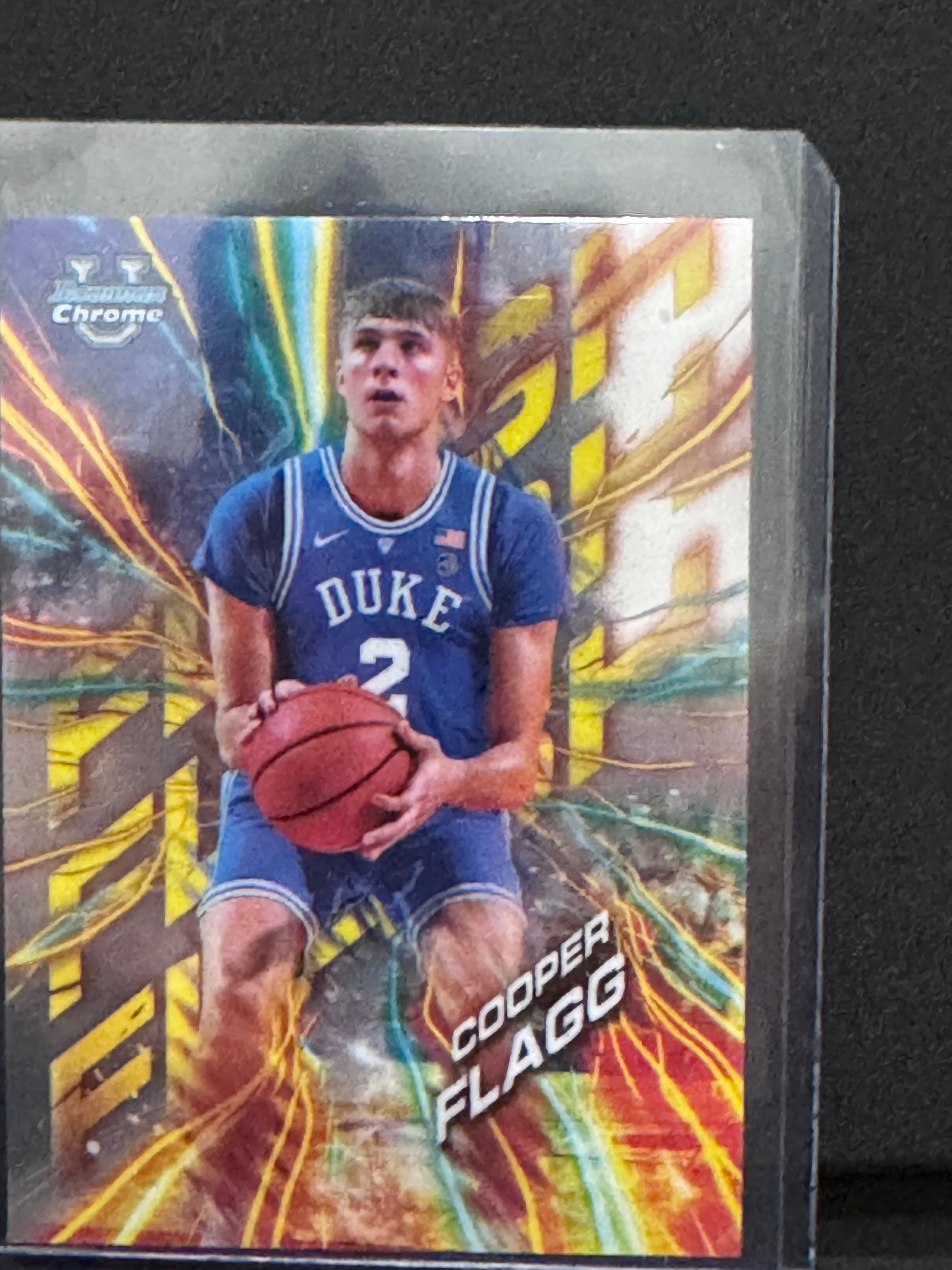 2024-25 Bowman University Chrome - Flash Cooper Flagg #FL-1 (RC)