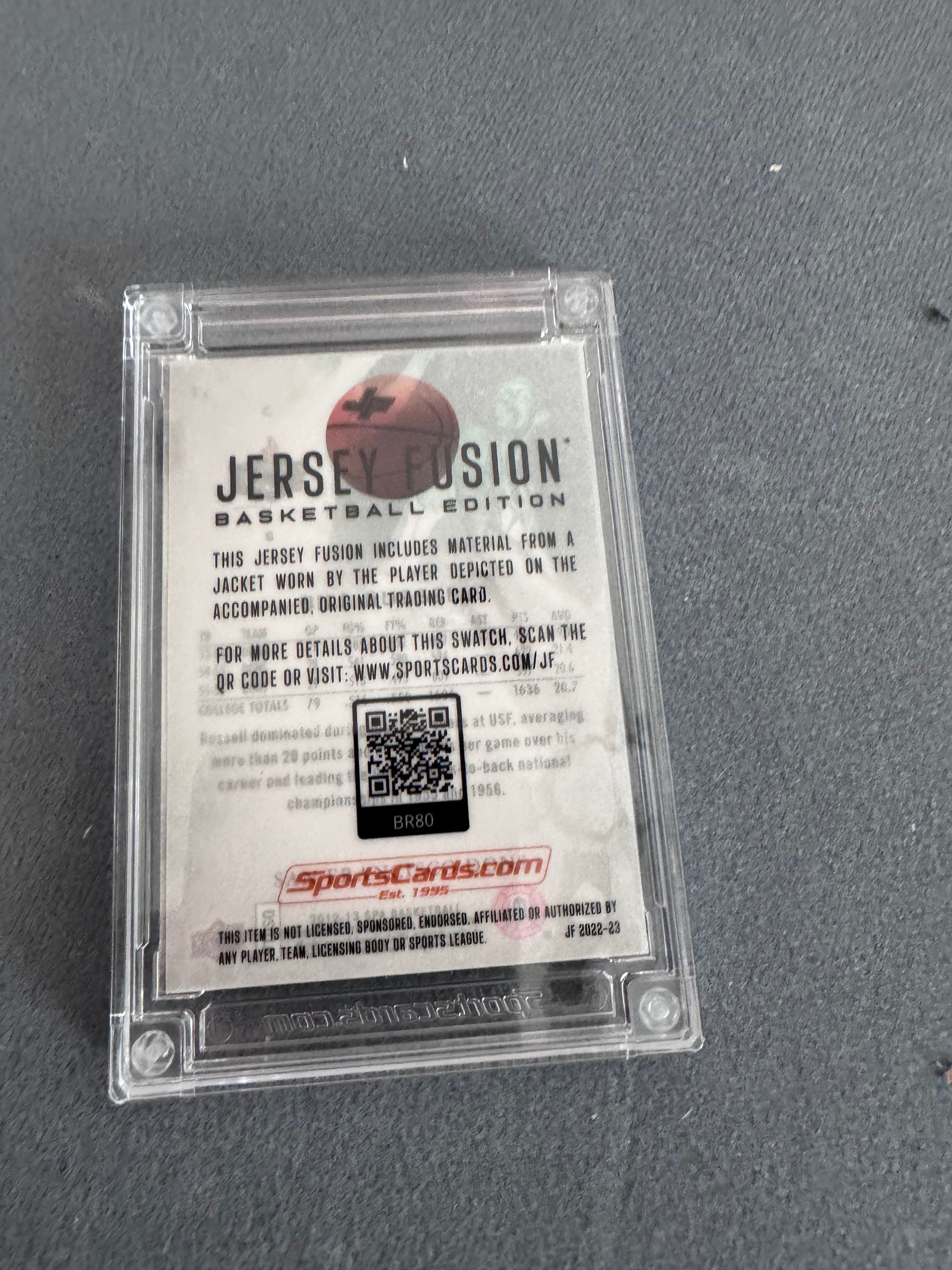 Bill Russell Jersey Fusion