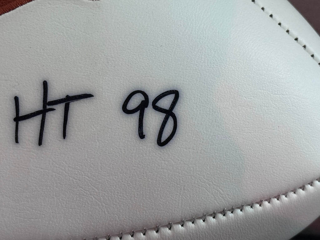 Ricky Williams Texas Longhorns autographed Football With Case