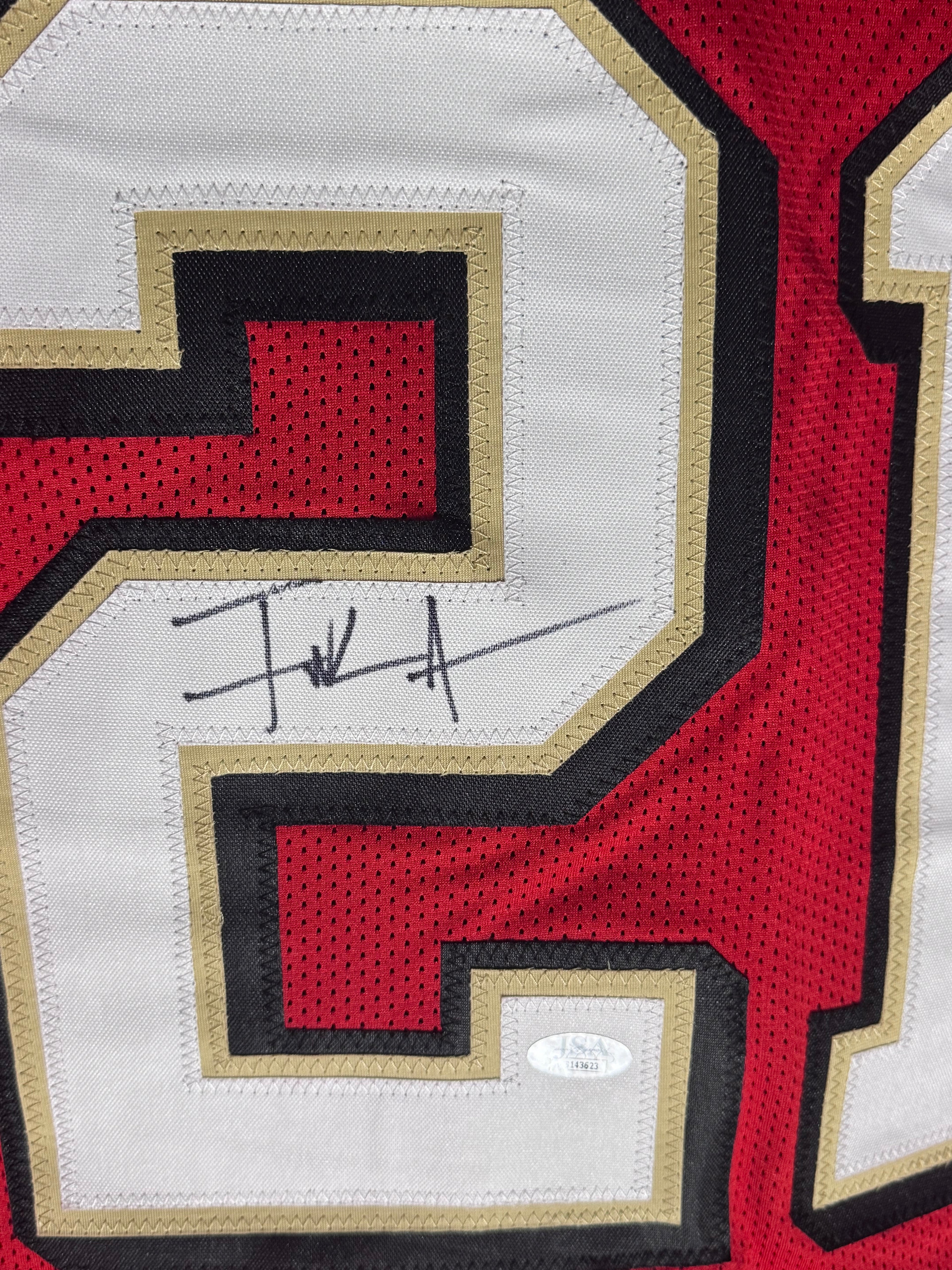 Frank Gore Signed Jersey (JSA) Certified