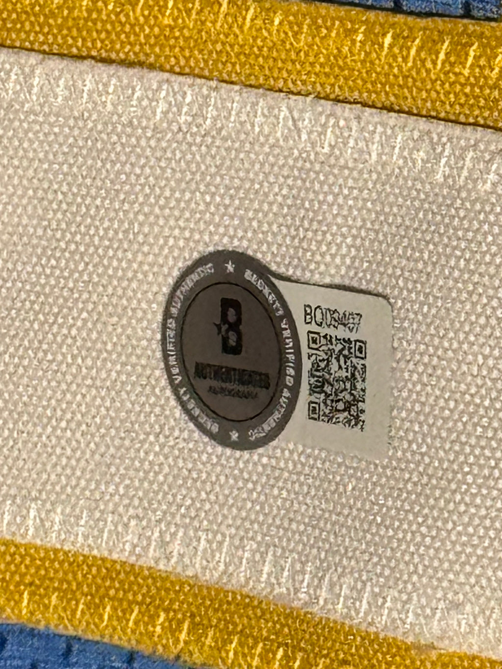 LaDainian Tomlinson Autographed Custom Jersey 20x32 (Beckett)