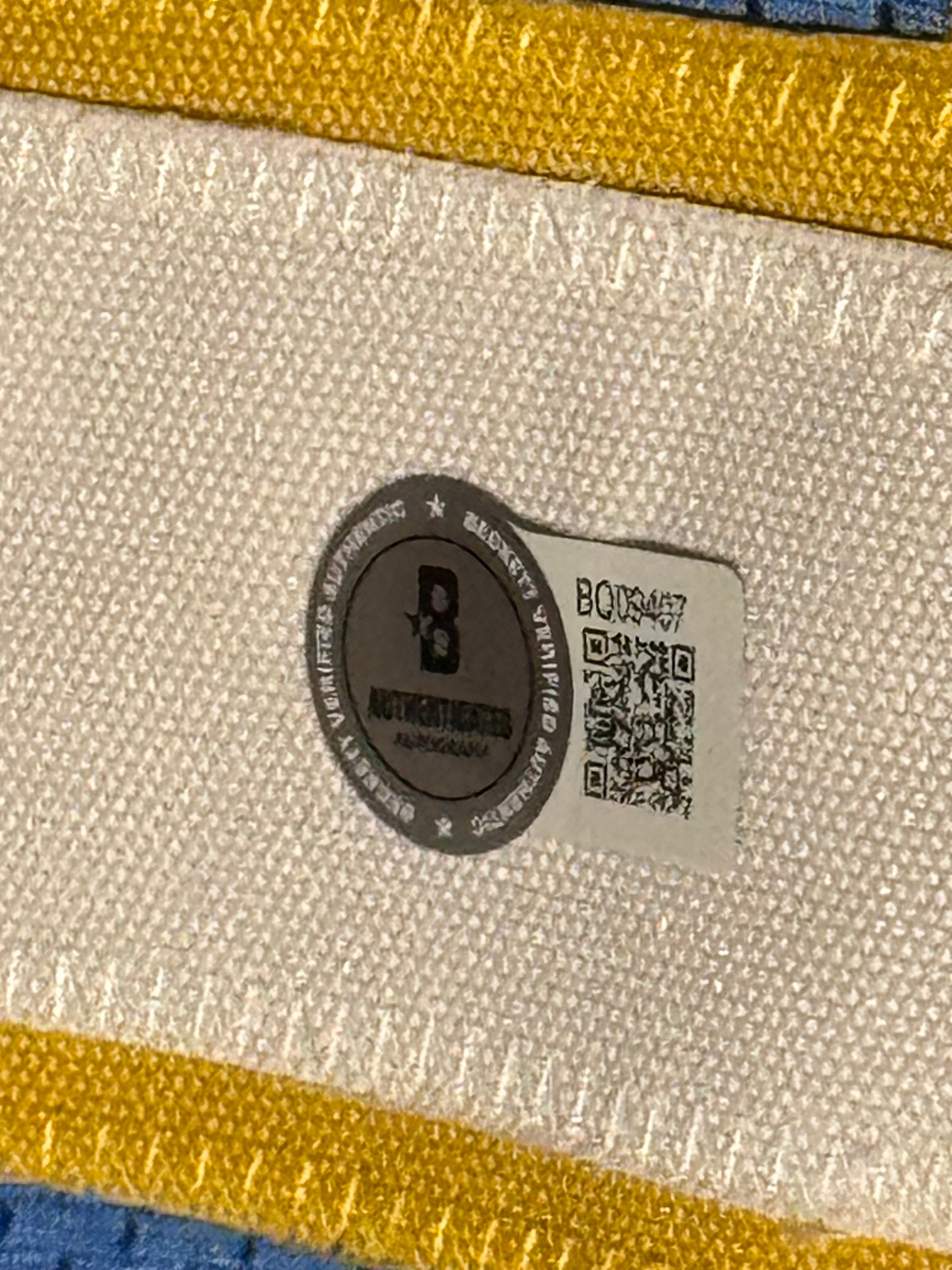 LaDainian Tomlinson Autographed Custom Jersey 20x32 (Beckett)