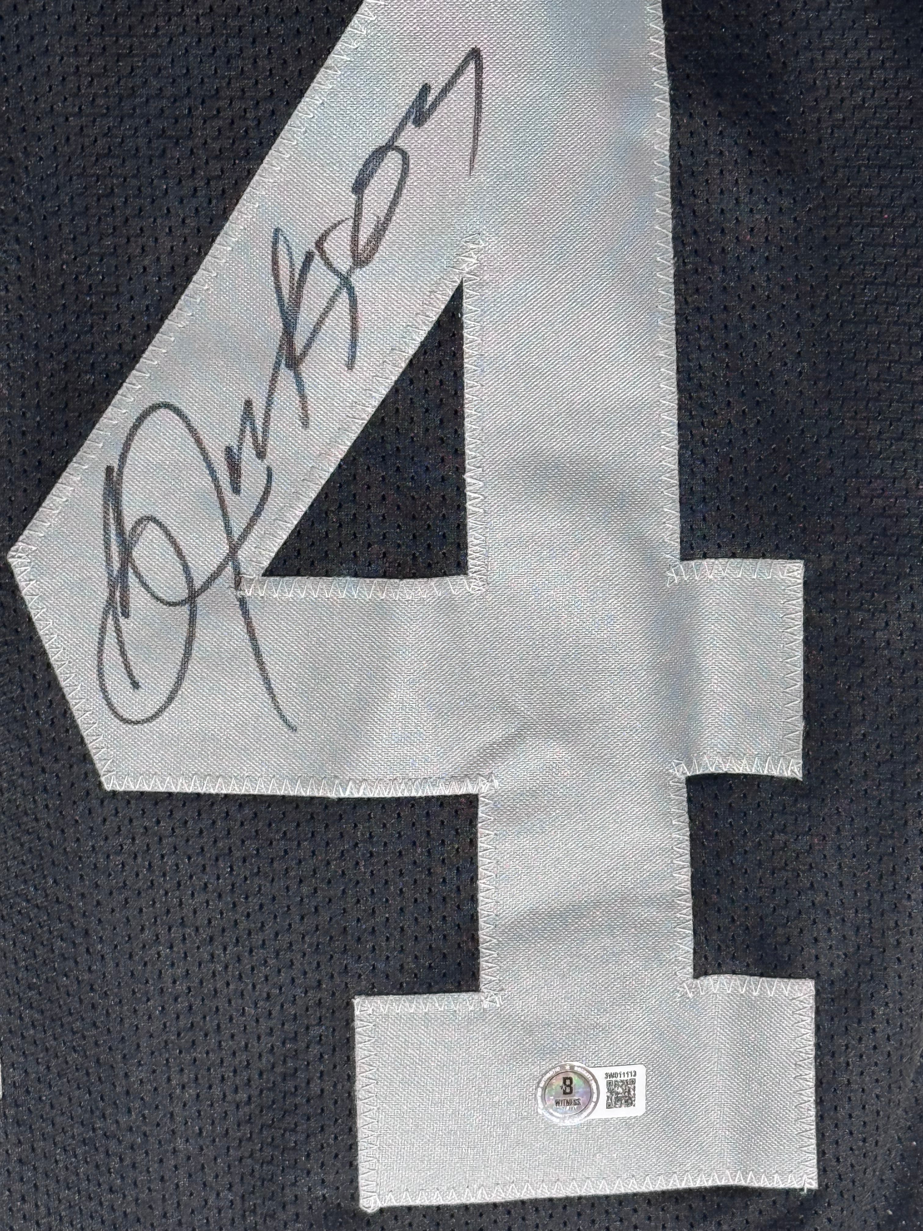 Bo Jackson Signed Oakland Raiders Jersey Beckett COA