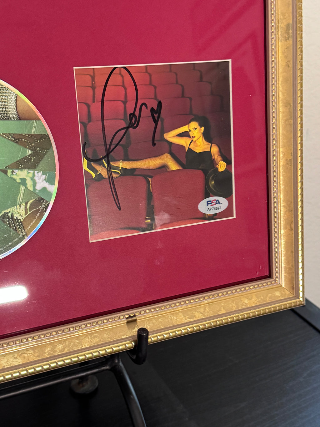 Taylor Swift Signed "The Life Of A Showgirl" Framed With Disc & Case (PSA)