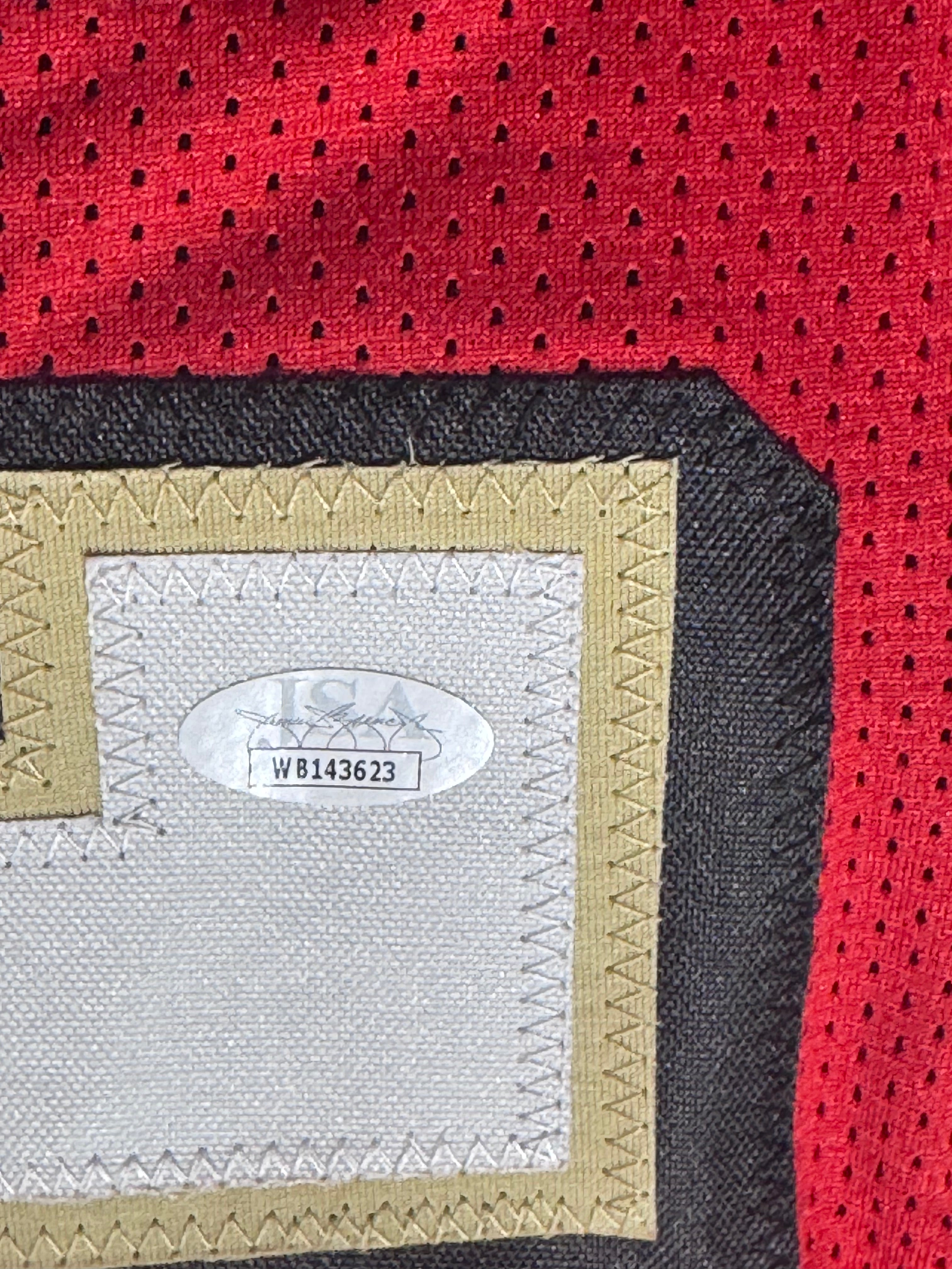 Frank Gore Signed Jersey (JSA) Certified