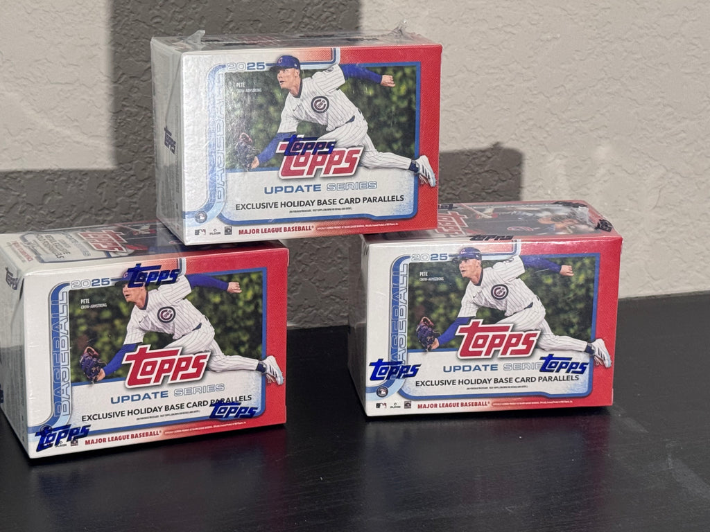 Topps 2025 Exclusive Holiday Box Parallels 3 Boxes