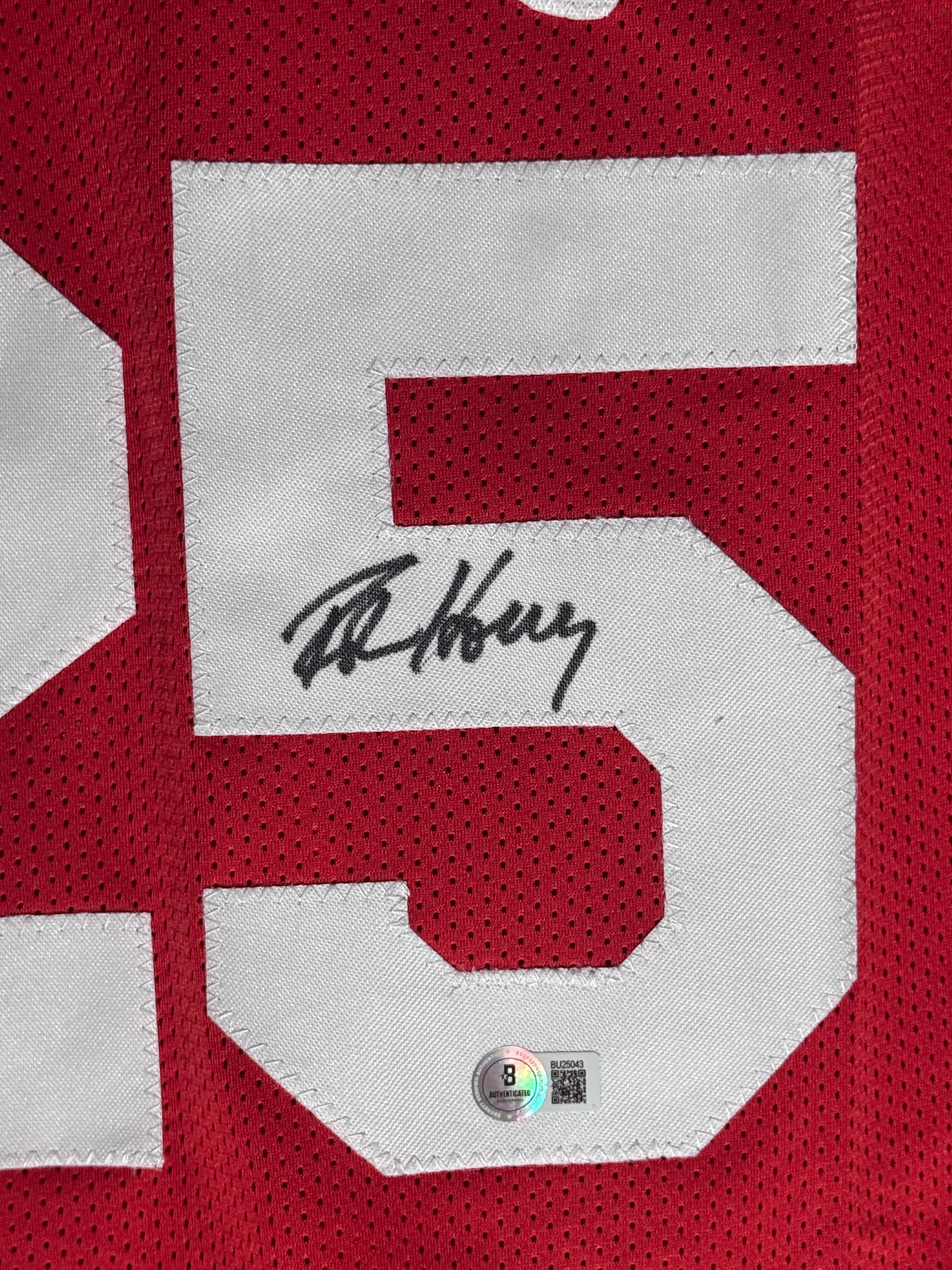 Authentic Robert Horry Signed Houston Rockets  Jersey Beckett Certified