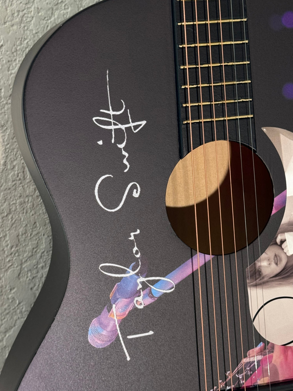 Taylor Swift 37" Acoustic Guitar Signed, JSA Certified