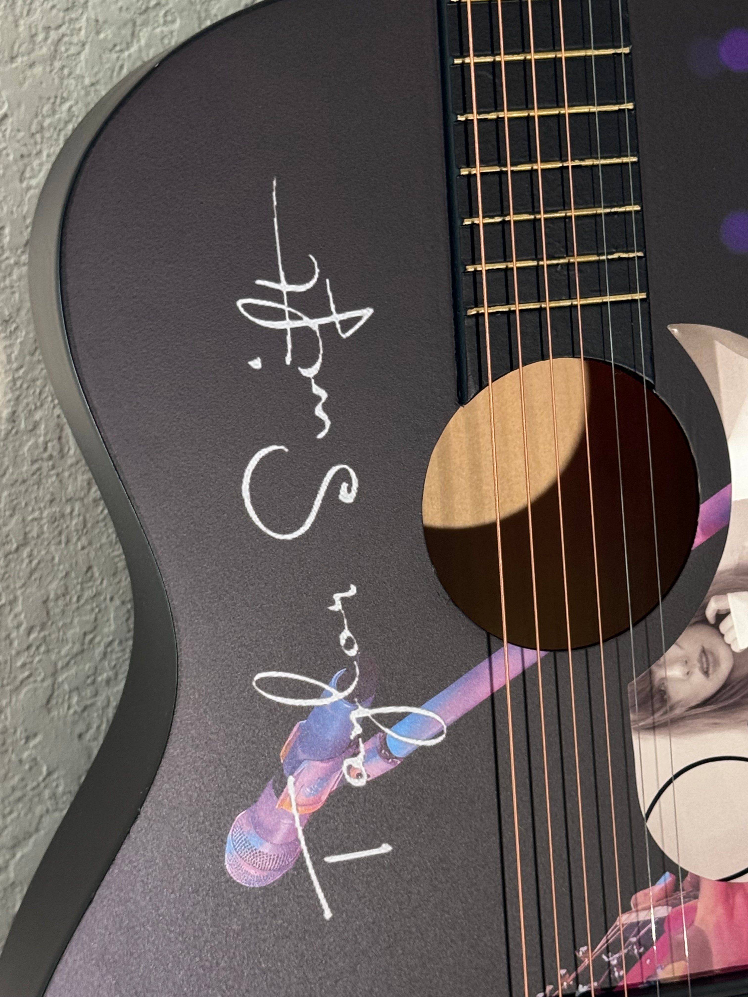 Taylor Swift 37" Acoustic Guitar Signed, JSA Certified