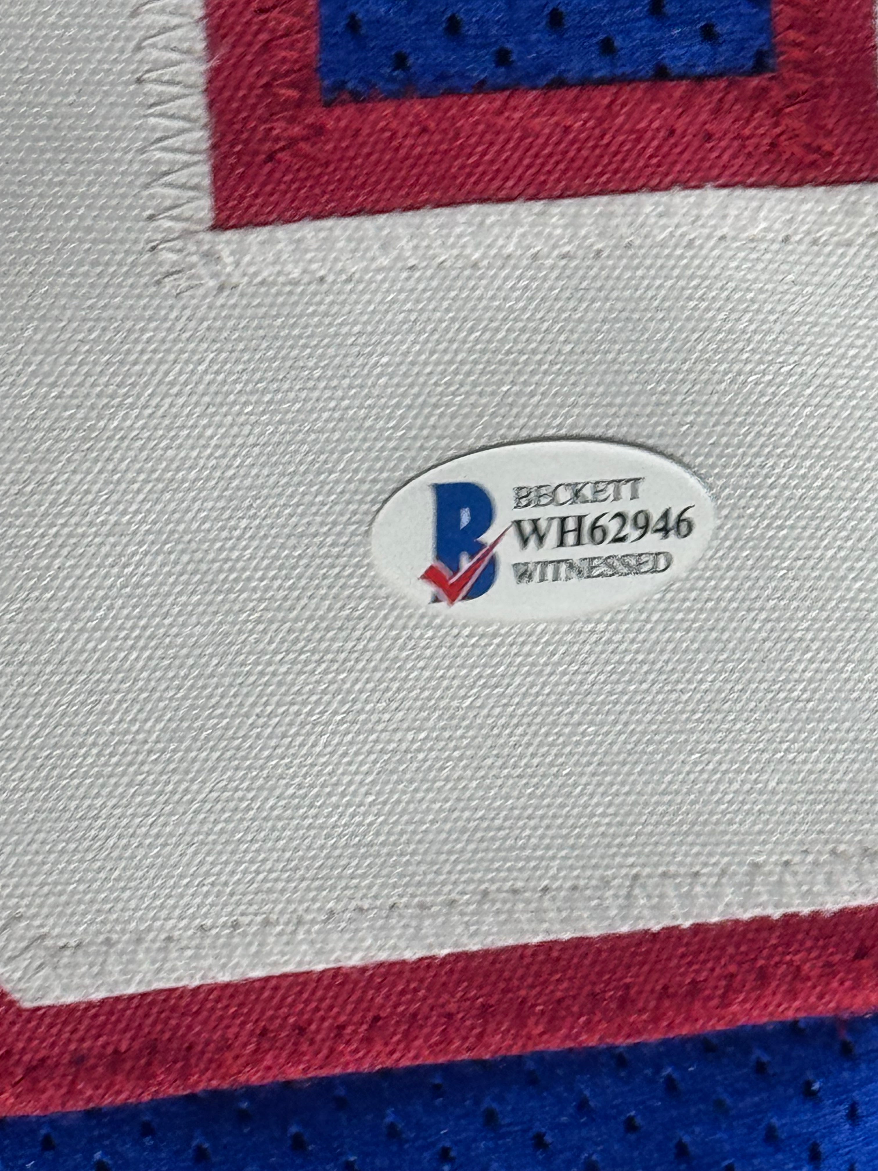 Buffalo Bills Eric Moulds Autographed XL Jersey Beckett Authenticated