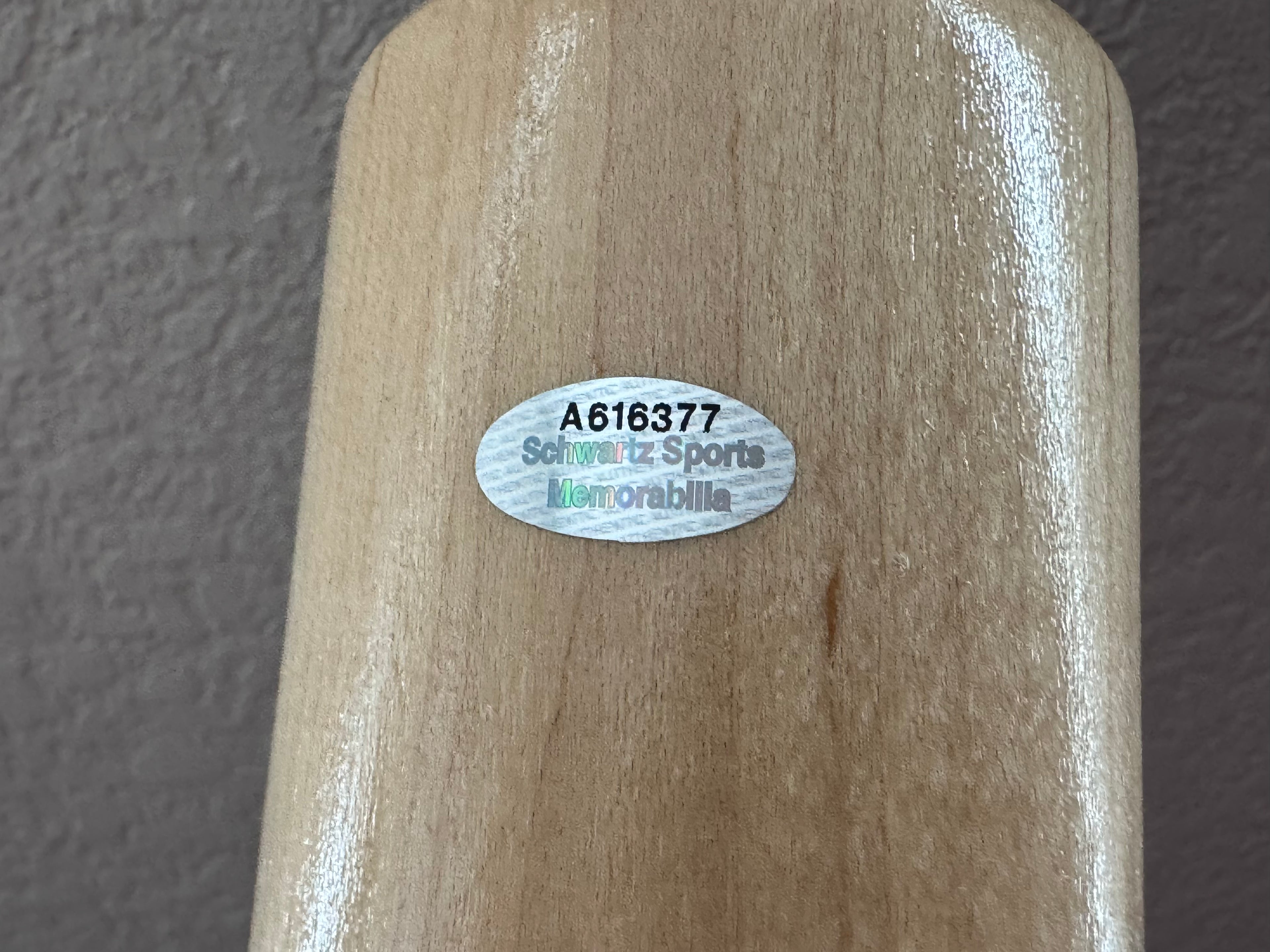 Steve Sax Autographed Louisville Slugger Bat W/ COA