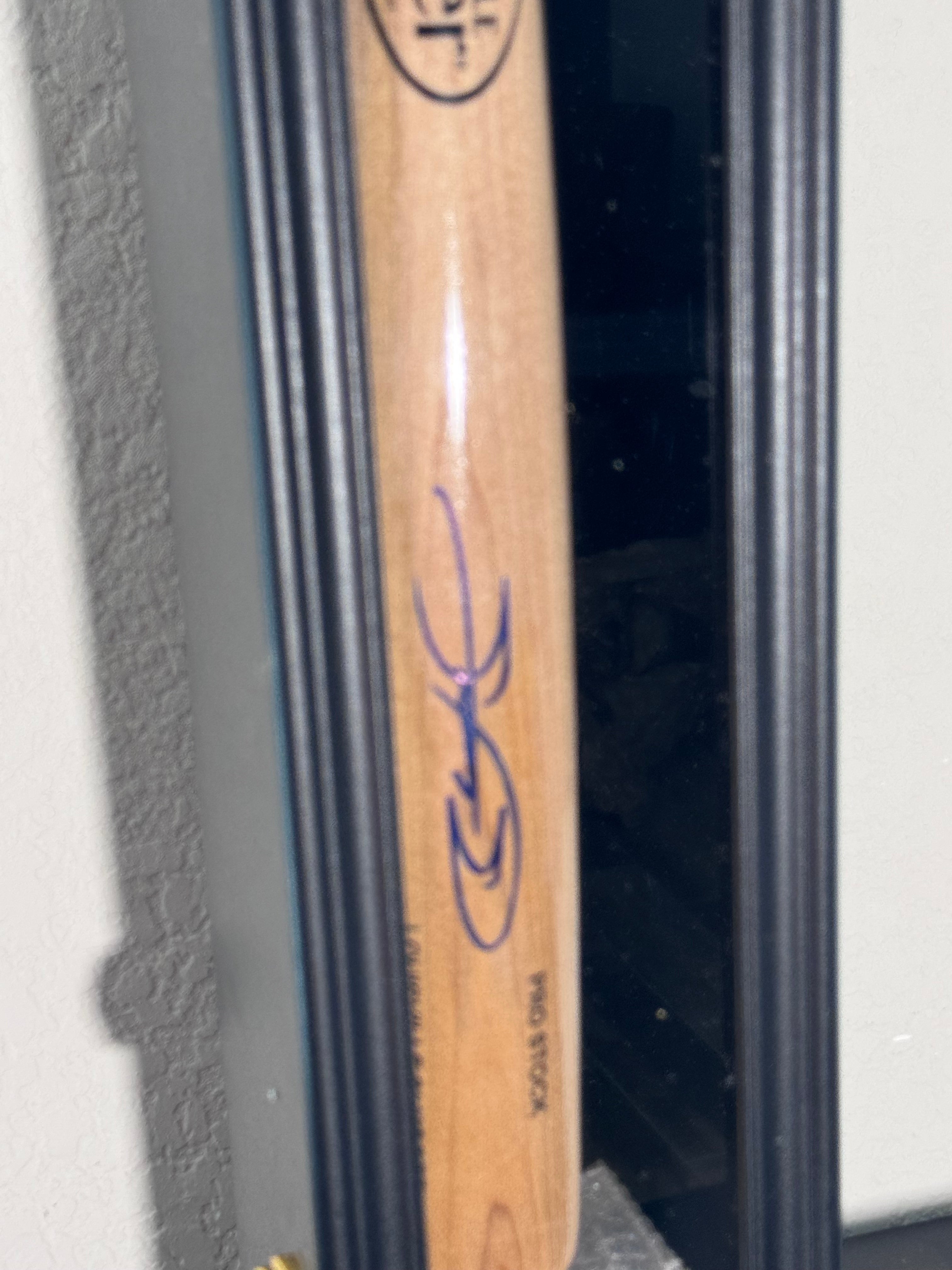 Autographed/Signed Sammy Sosa Louisville Slugger Baseball Bat Beckett BAS COA
