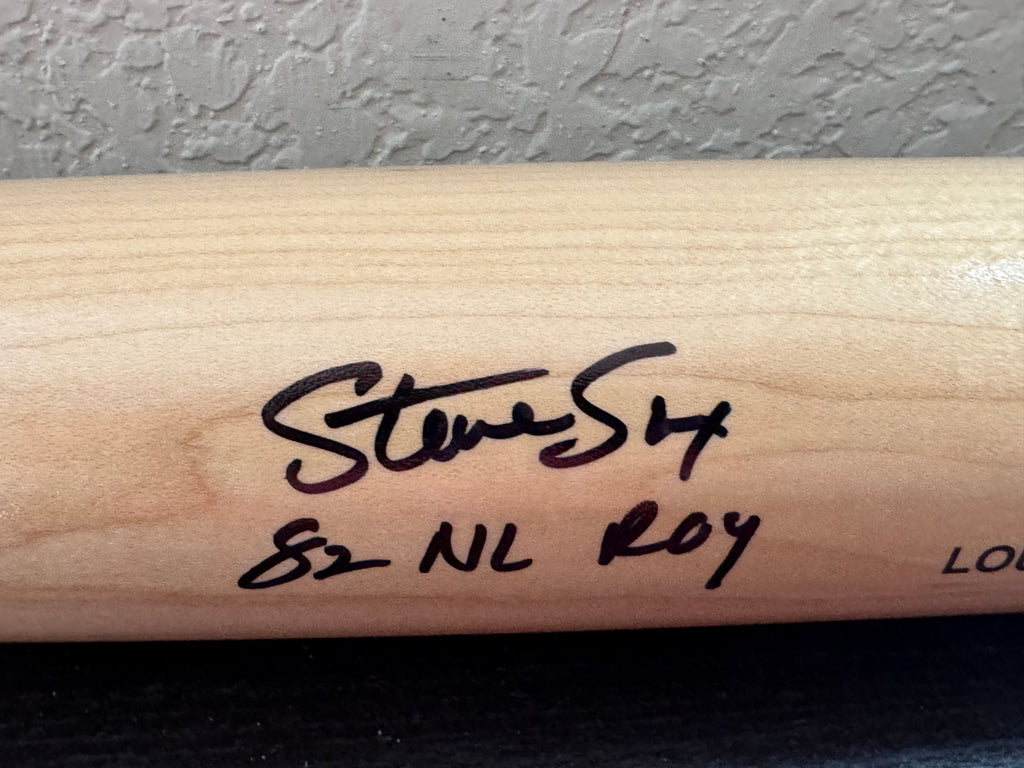 Steve Sax Autographed Louisville Slugger Bat W/ COA