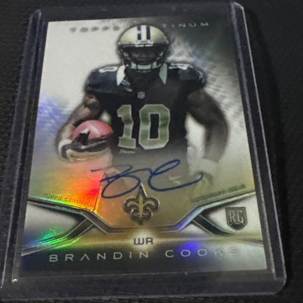 Brandin Cooks Topps Platinum Auto #36